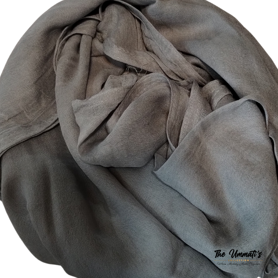 Premium Modal Hijab - Grey