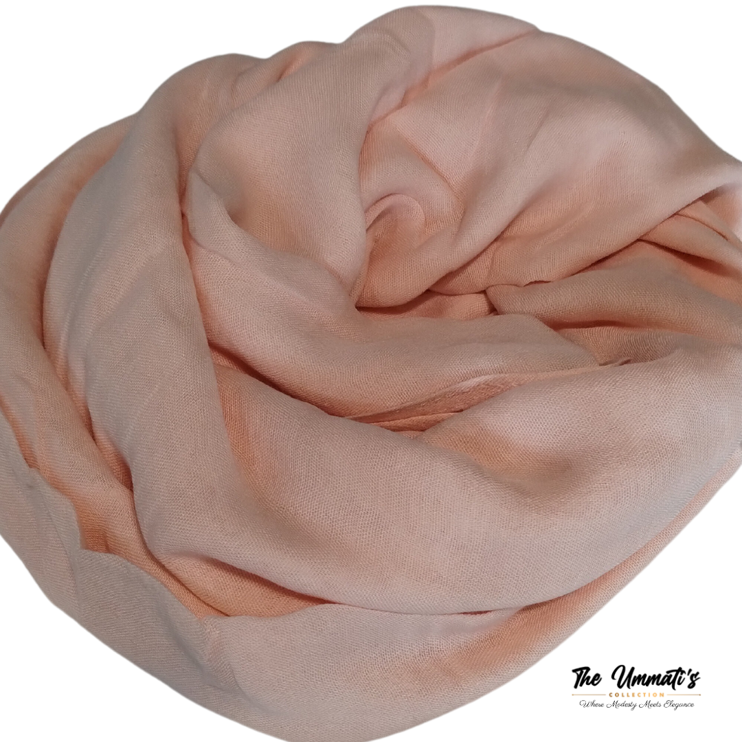Premium Modal Hijab - Peach