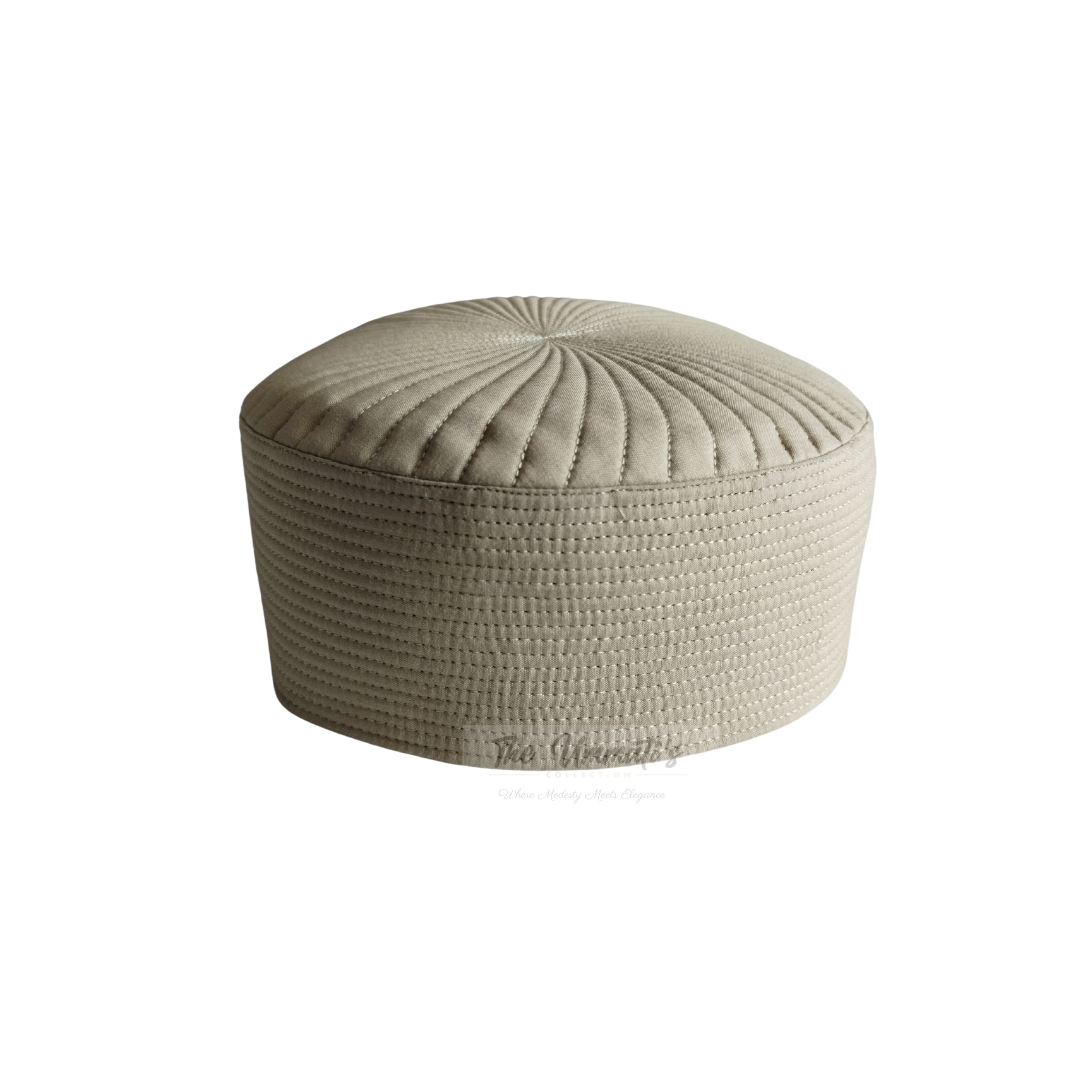 Turban Cap/ Kufi/ Topi - Sand