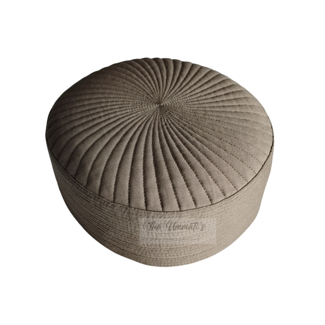 Turban Cap/ Kufi/ Topi - Mocha