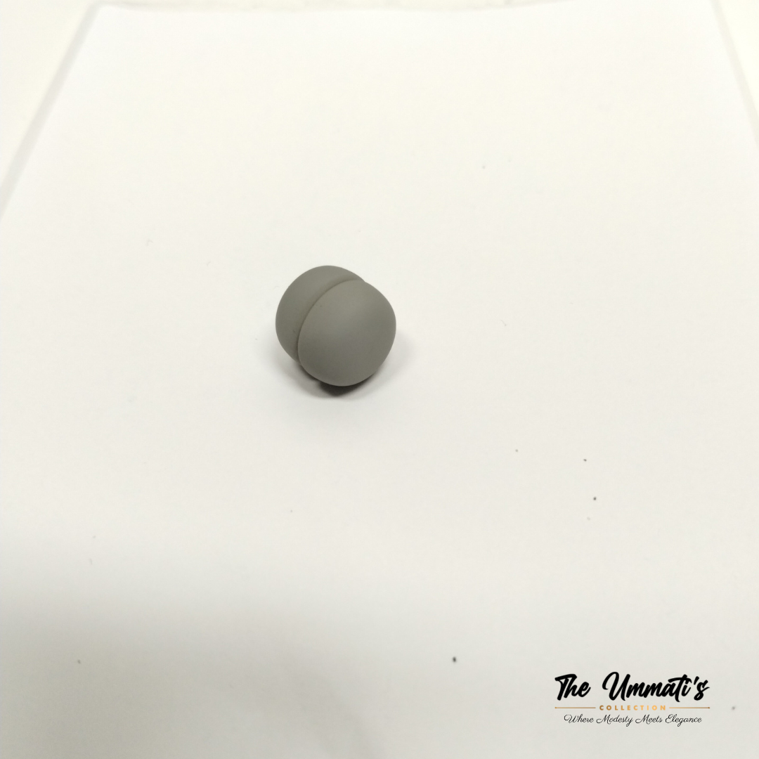 No-Snag Hijab Magnet - Matte Gray