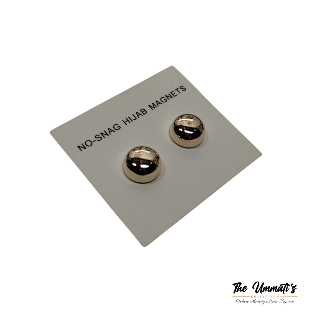 No-Snag Hijab Magnet - Metallic Rose Gold