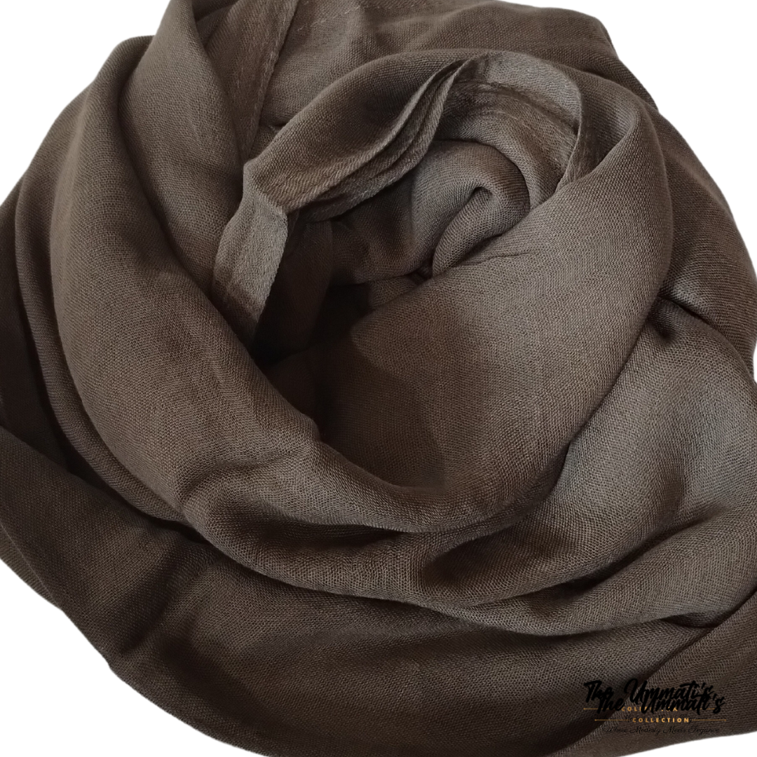 Premium Modal Hijab - Khaki
