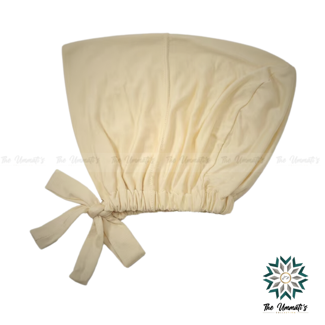 Tie Back Hijab Undercap - Nude