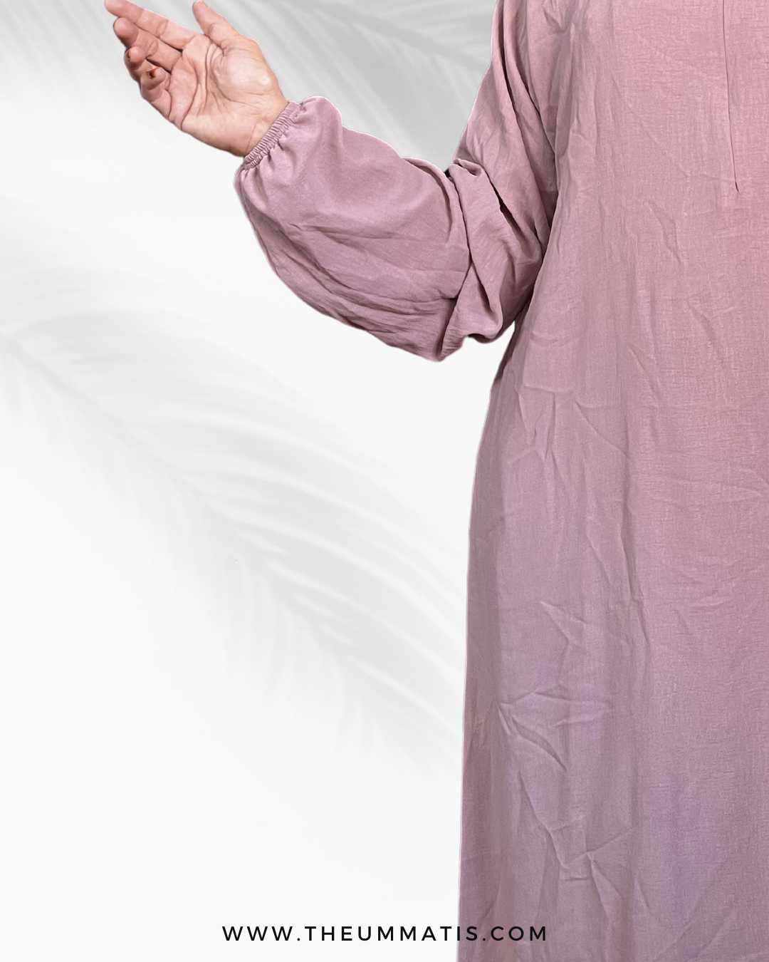 Abaya Haadia- (Pink)