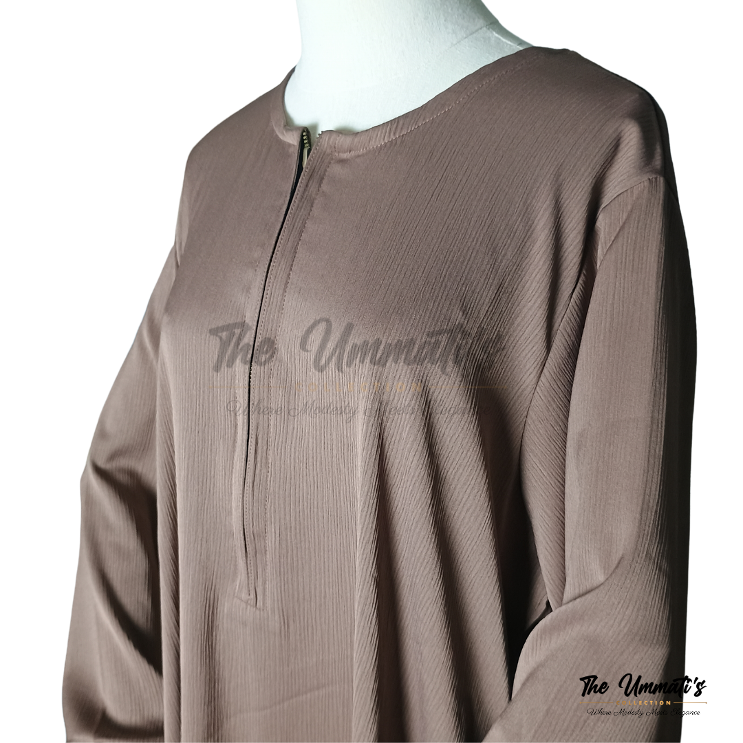 Abaya Amal - (Mocha)