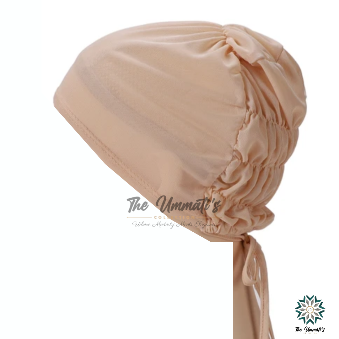 Set of 3 Mesh Undercaps (Black, White & Nude)