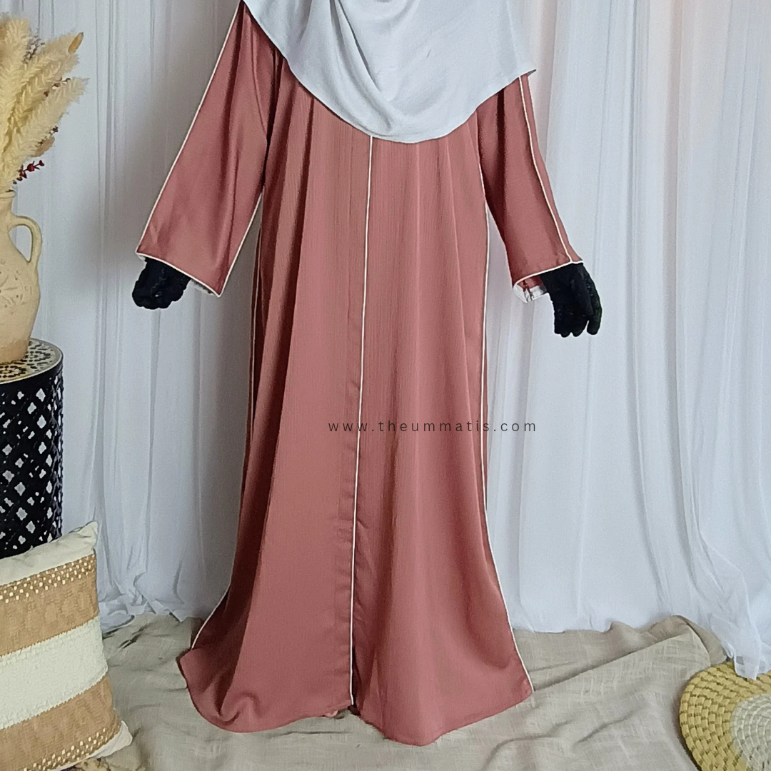 Abaya Hannah - (Rose)