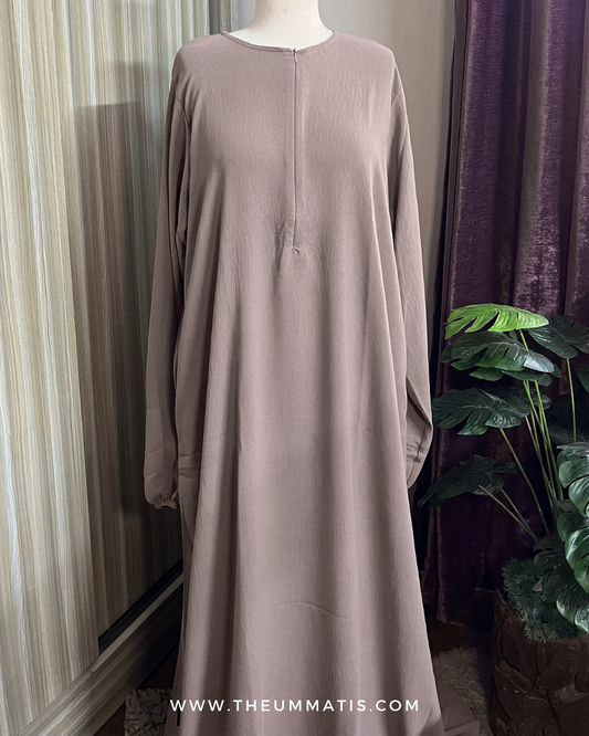 Abaya Haadia- (Mauve)