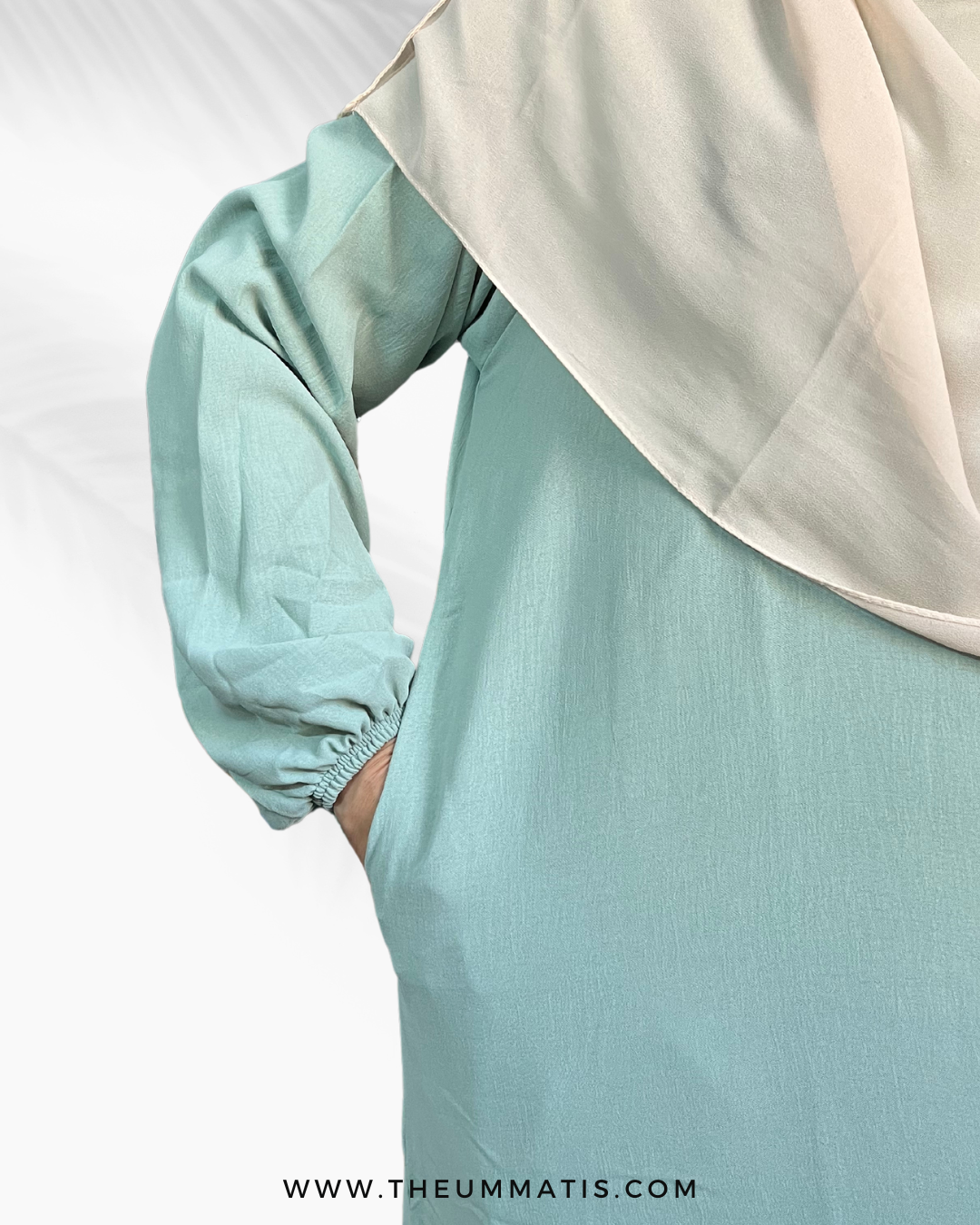 Abaya Haadia- (Mint)