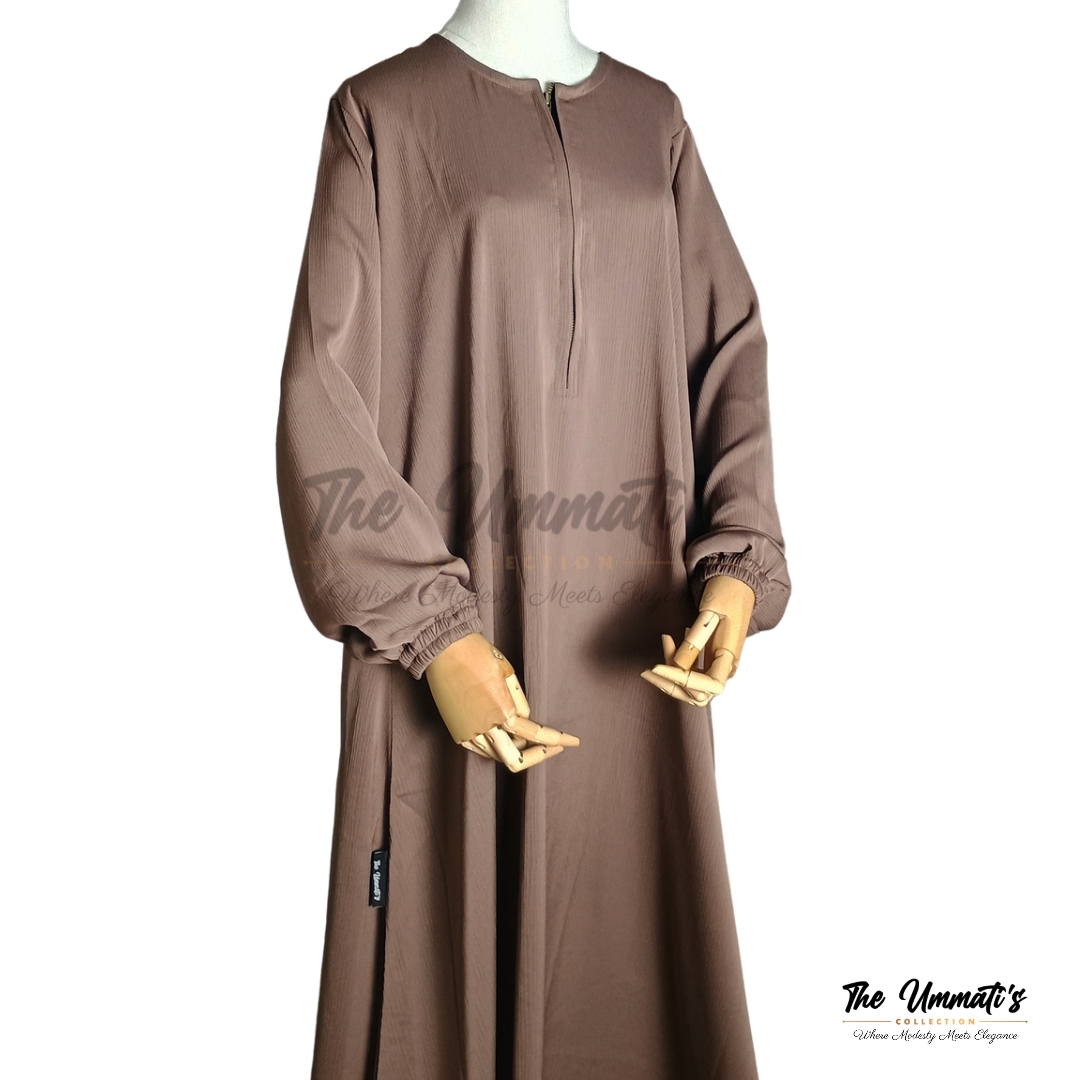 Abaya Amal - (Mocha)