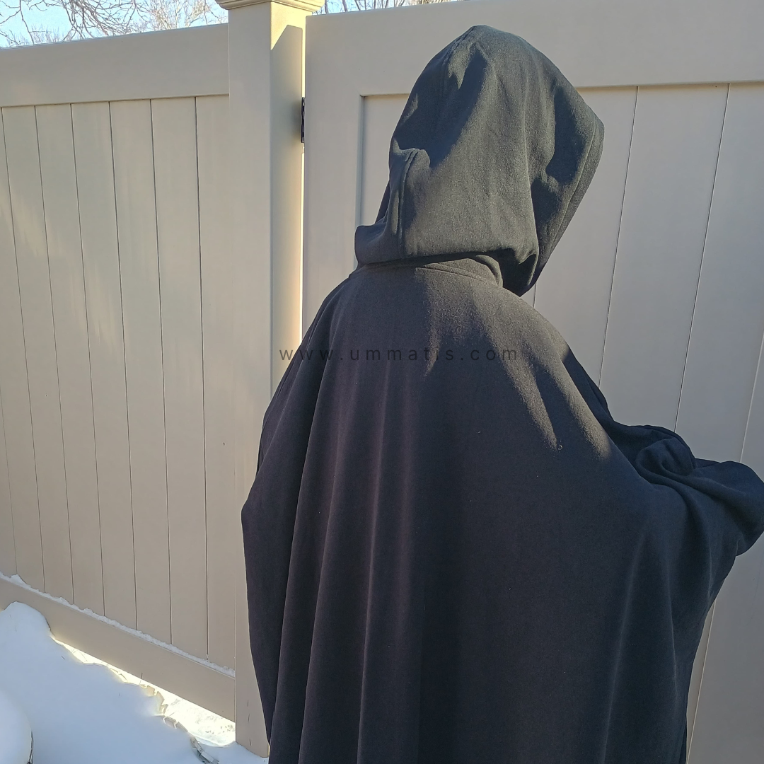 Haya Poncho - Black