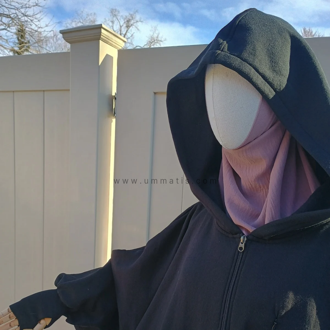 Haya Poncho - Black