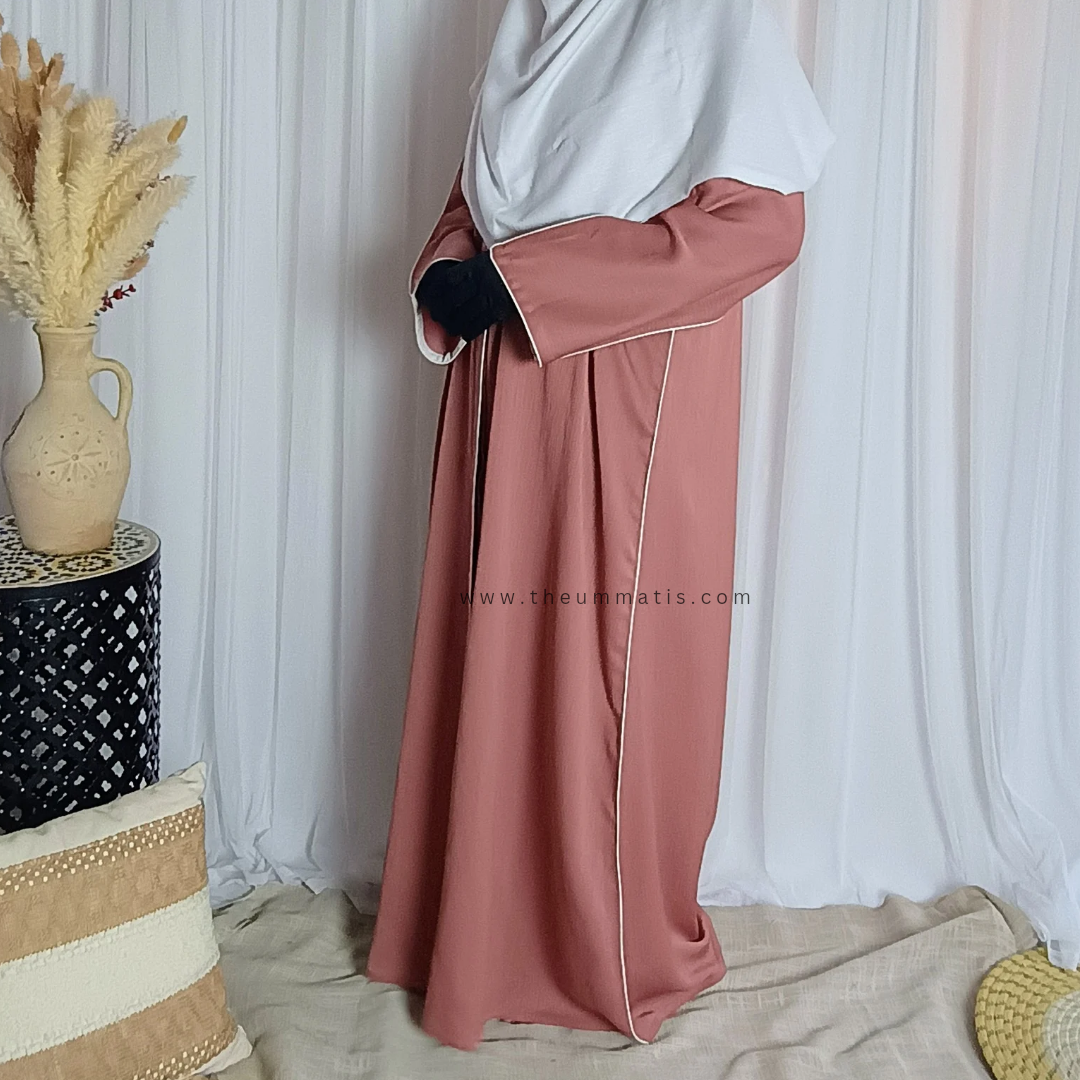 Abaya Hannah - (Rose)