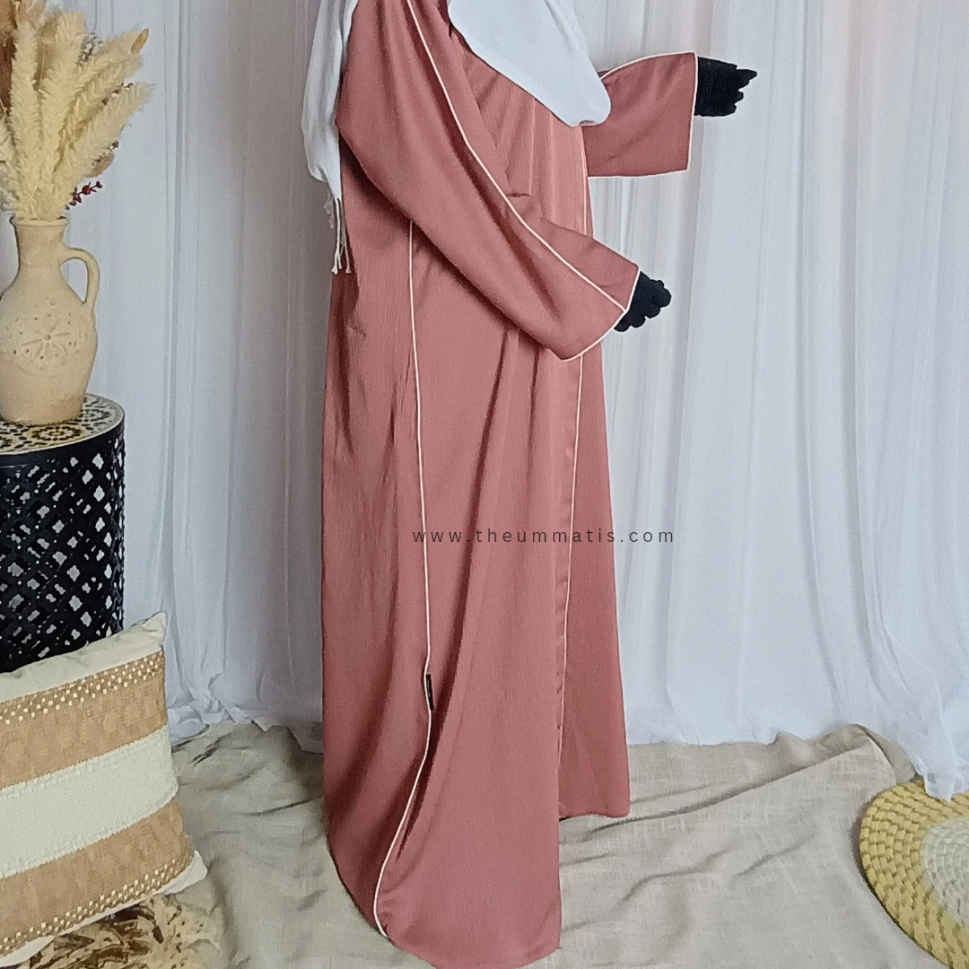 Abaya Hannah - (Rose)