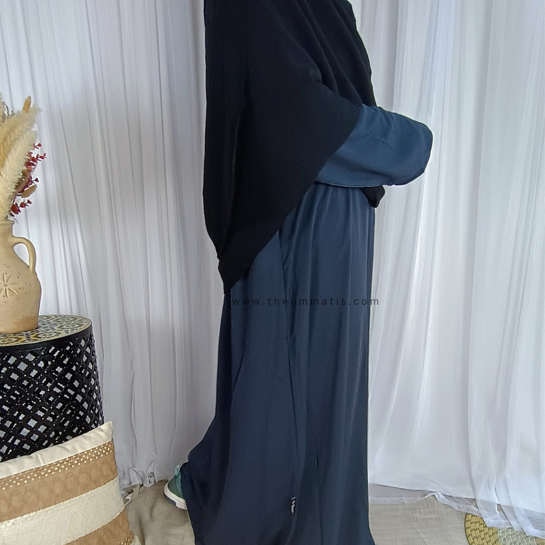 Abaya Aaliyah - (Charcoal)