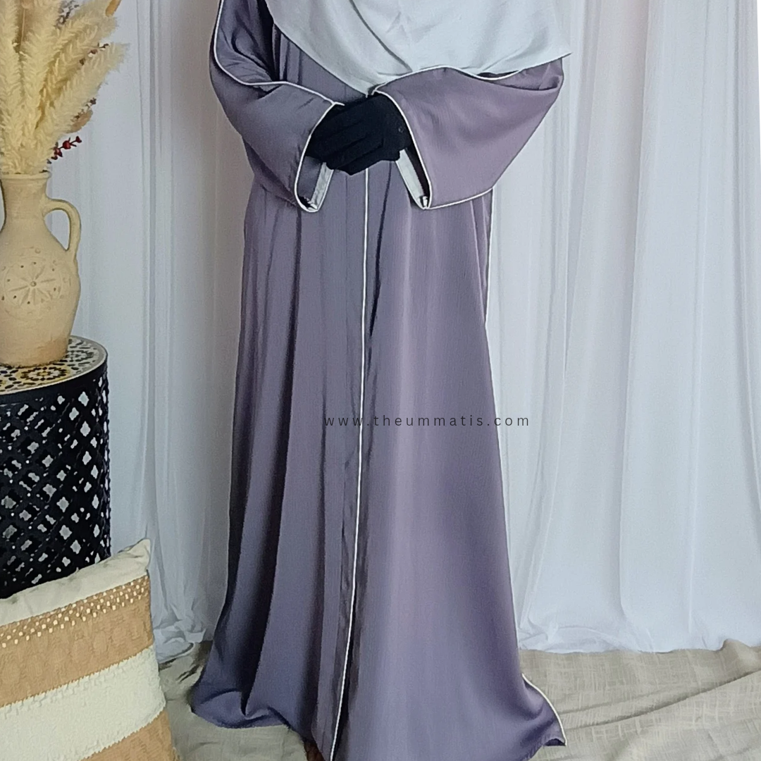 Abaya Hannah - (Lavender)