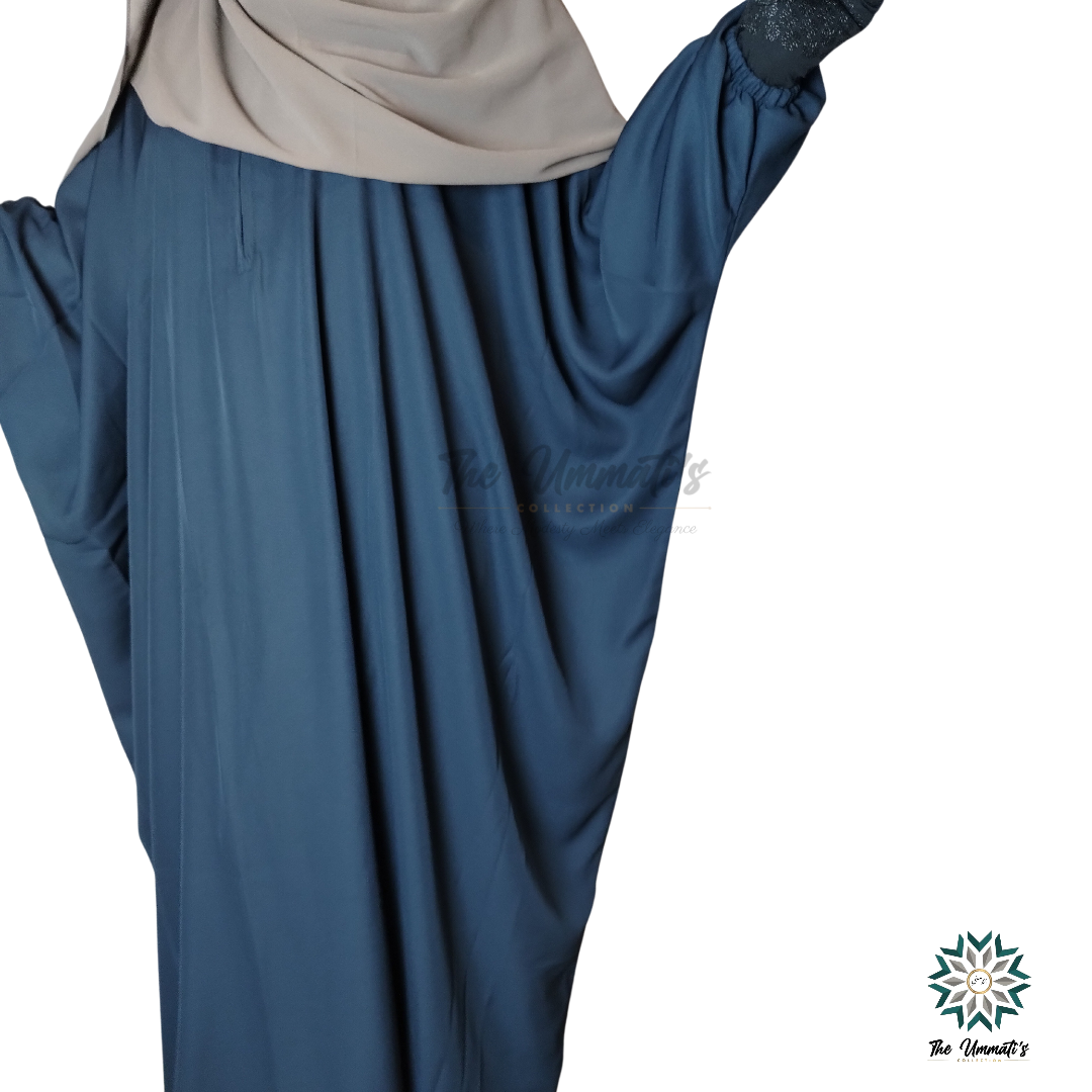 Bisht Abaya - Teal