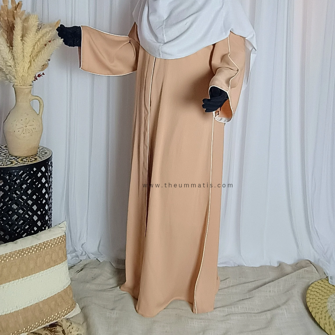Abaya Hannah - (Cream)