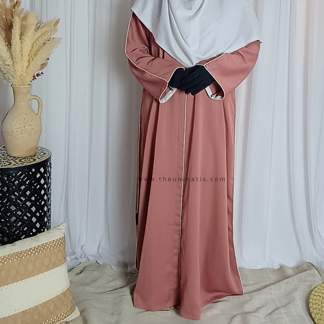 Abaya Hannah - (Rose)