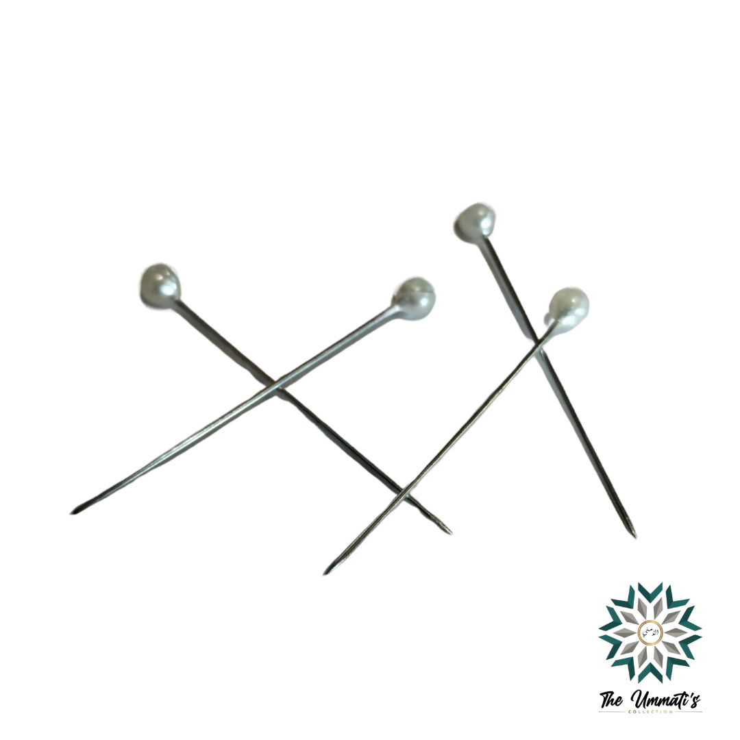 Straight Pins - White
