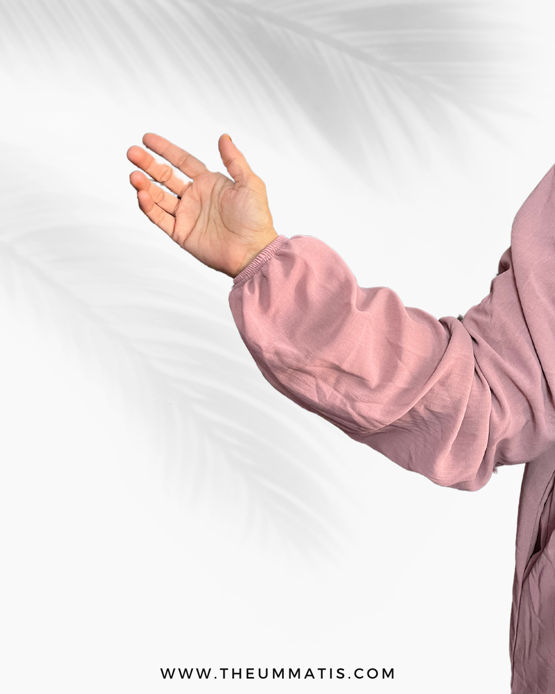 Abaya Haadia- (Pink)