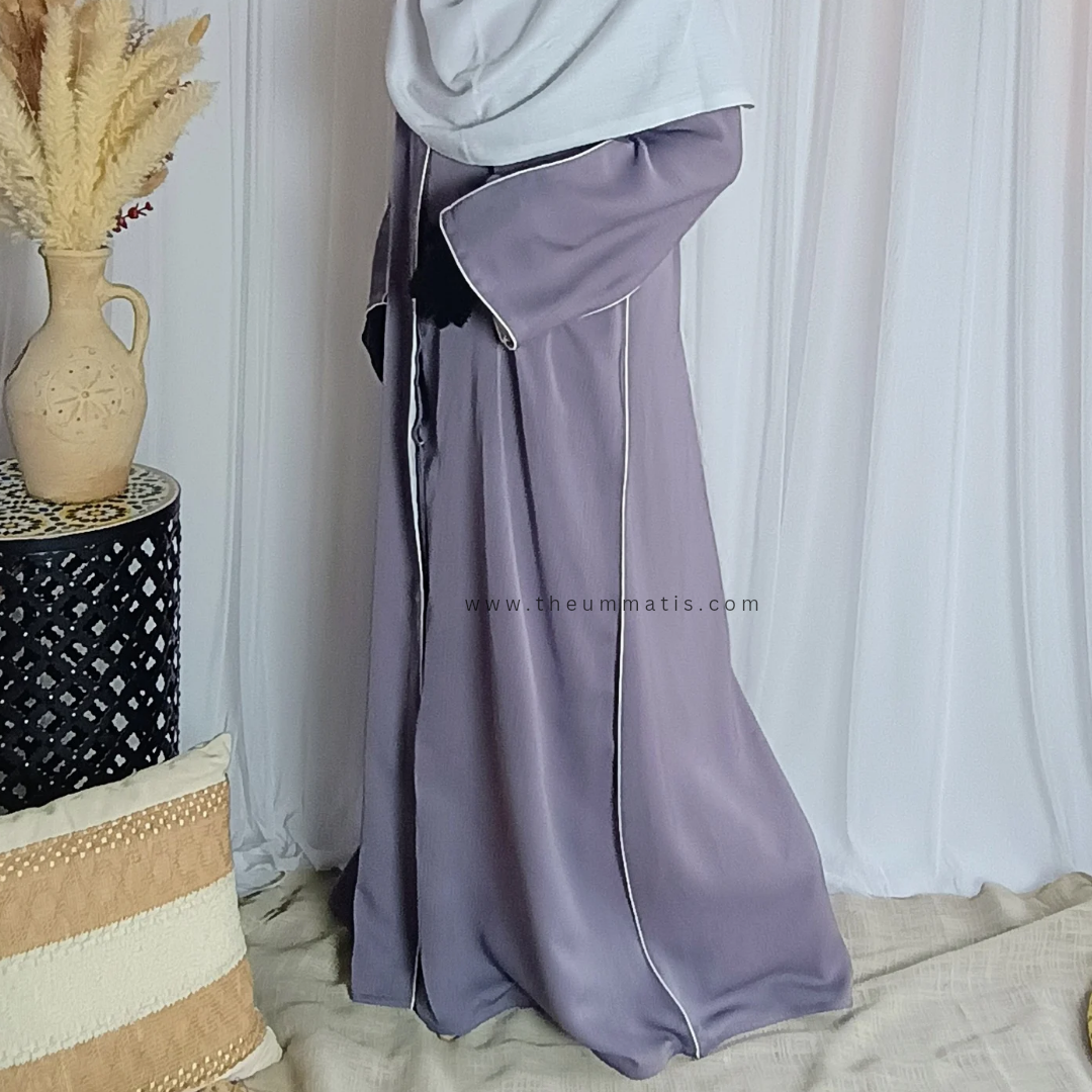 Abaya Hannah - (Lavender)