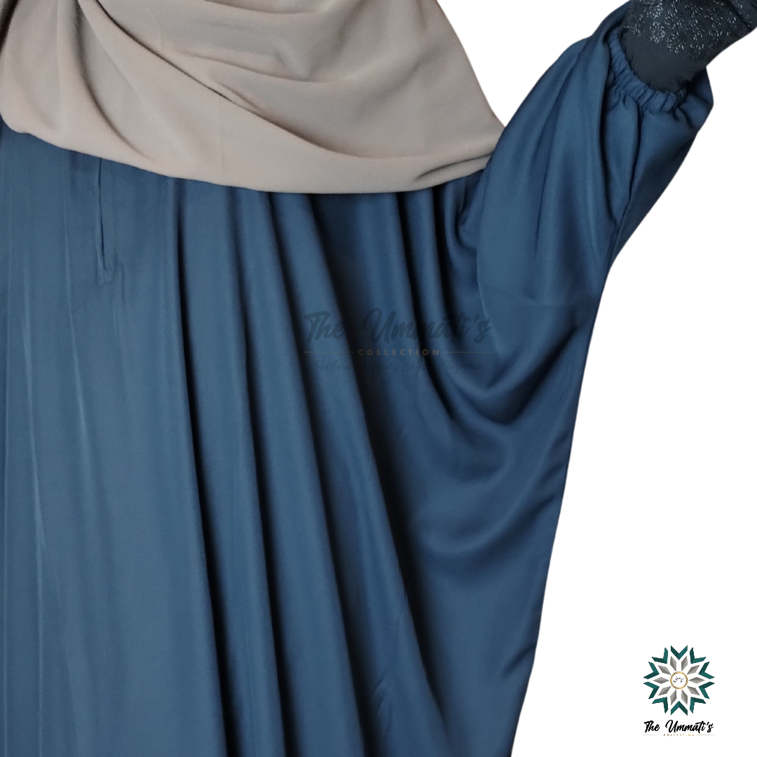 Bisht Abaya - Teal