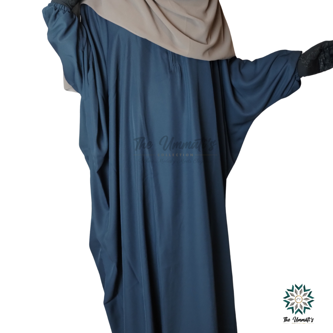Bisht Abaya - Teal