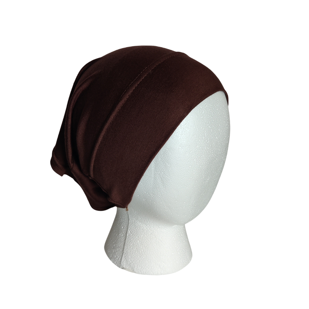 Hijab Undercap - Dark Brown