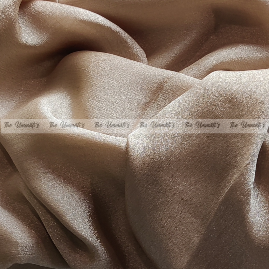 Crinkle Silk Hijab ( Rose Hue)