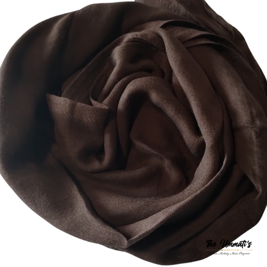 Premium Modal Hijab - Coffee