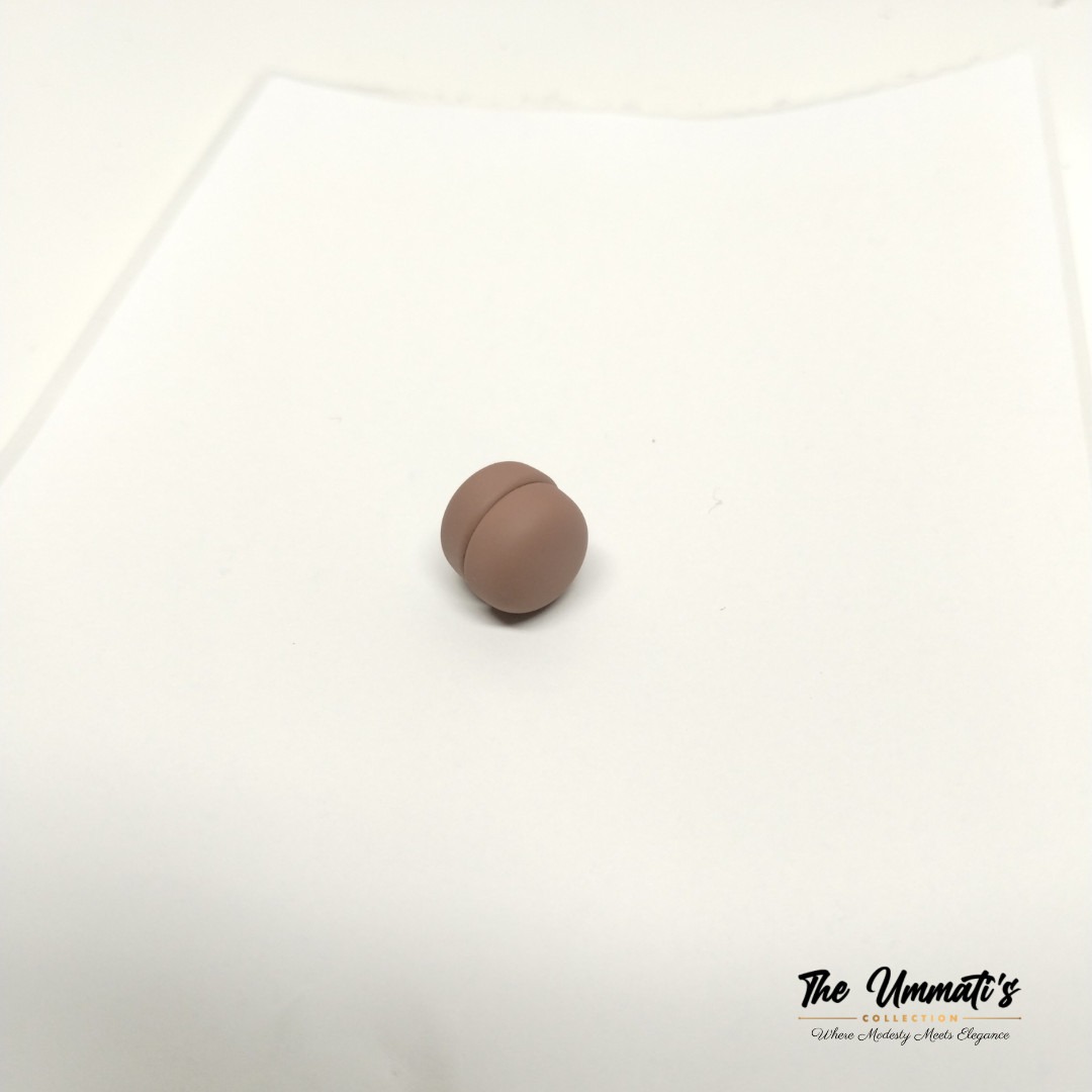 No-Snag Hijab Magnet - Matte Rose