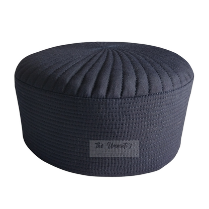 Turban Cap/ Kufi/ Topi - Navy Blue