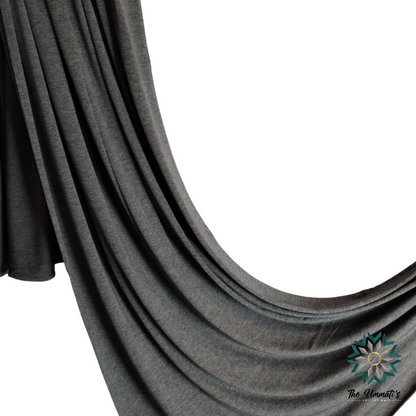 Premium Maxi Jersey Hijab - Denim Gray