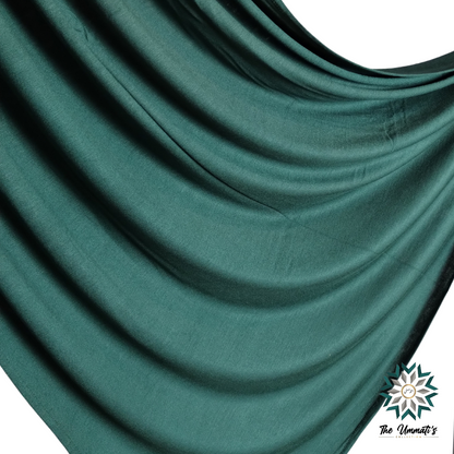 Premium Maxi Jersey Hijab - Emerald