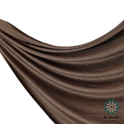 Premium Maxi Jersey Hijab - Dark Brown