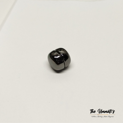No-Snag Hijab Magnet - Metallic Black