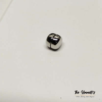 No-Snag Hijab Magnet - Metallic Silver