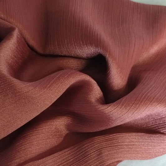 Crinkle Silk Hijab ( Sherbet)