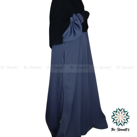 Abaya Amal Textured - (Ocean)