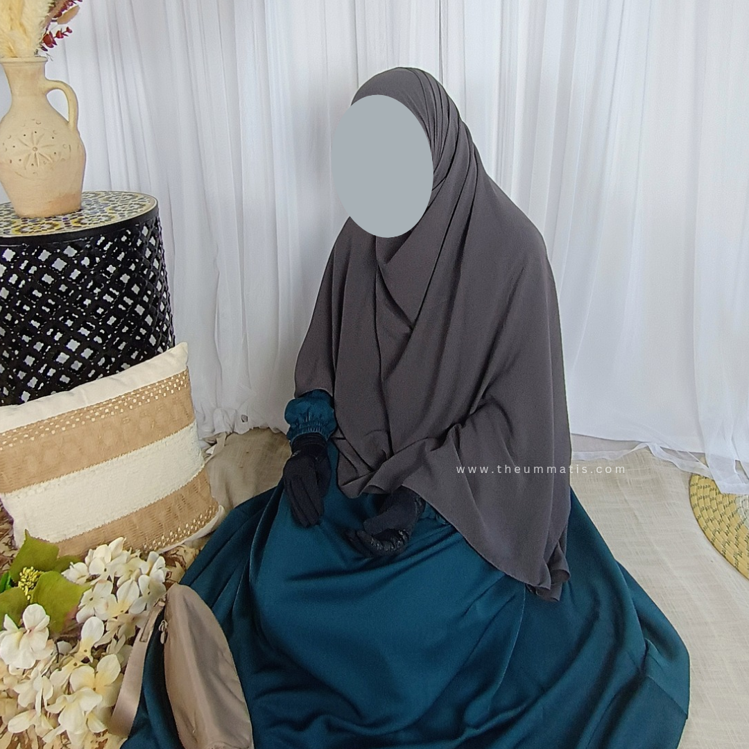 Abaya Amal - (Teal)