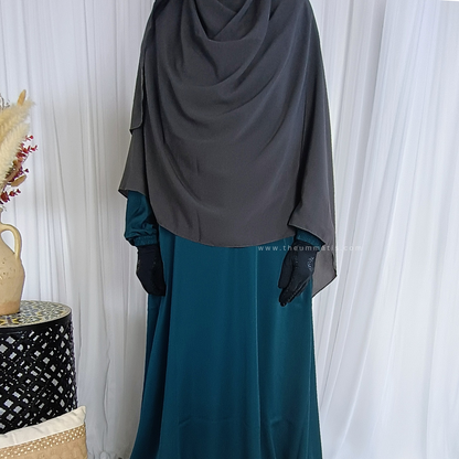 Abaya Amal - (Teal)