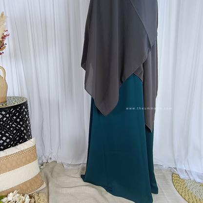 Abaya Amal - (Teal)