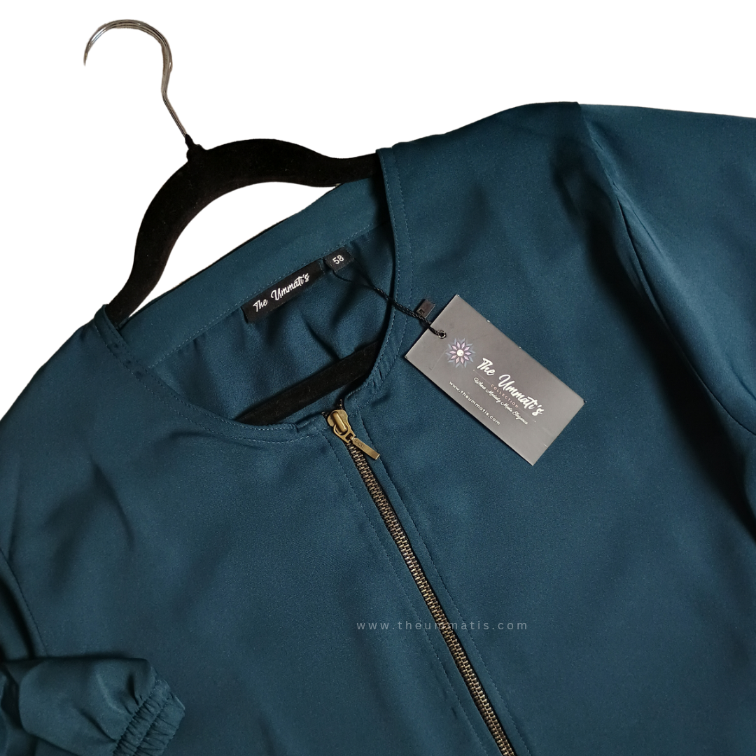 Abaya Amal - (Teal)