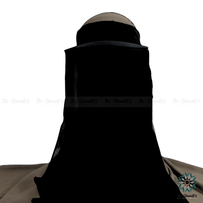 Hajj & Umrah Niqab - Black