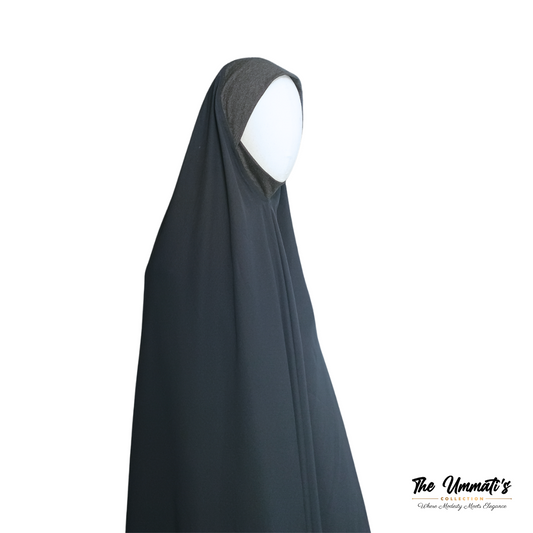 Khadijah Khimar - (Charcoal)