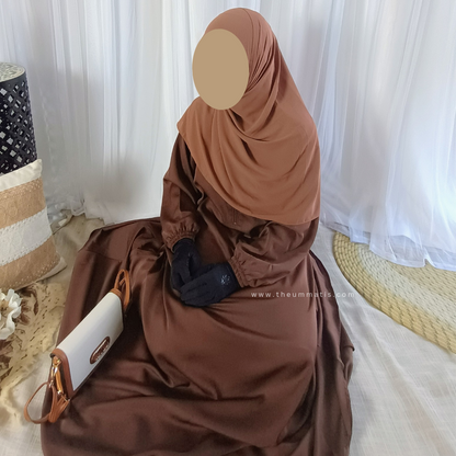 Abaya Amal - (Brown)