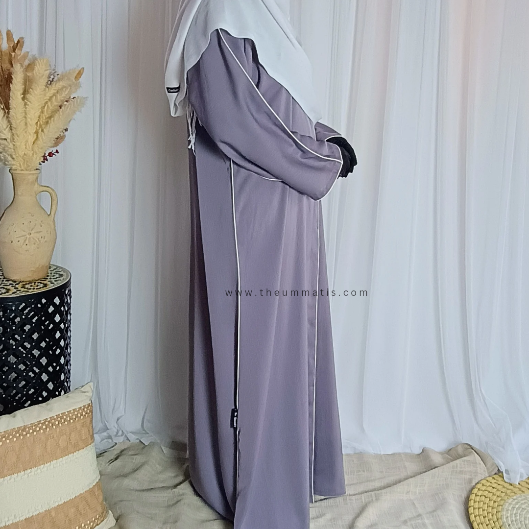Abaya Hannah - (Lavender)