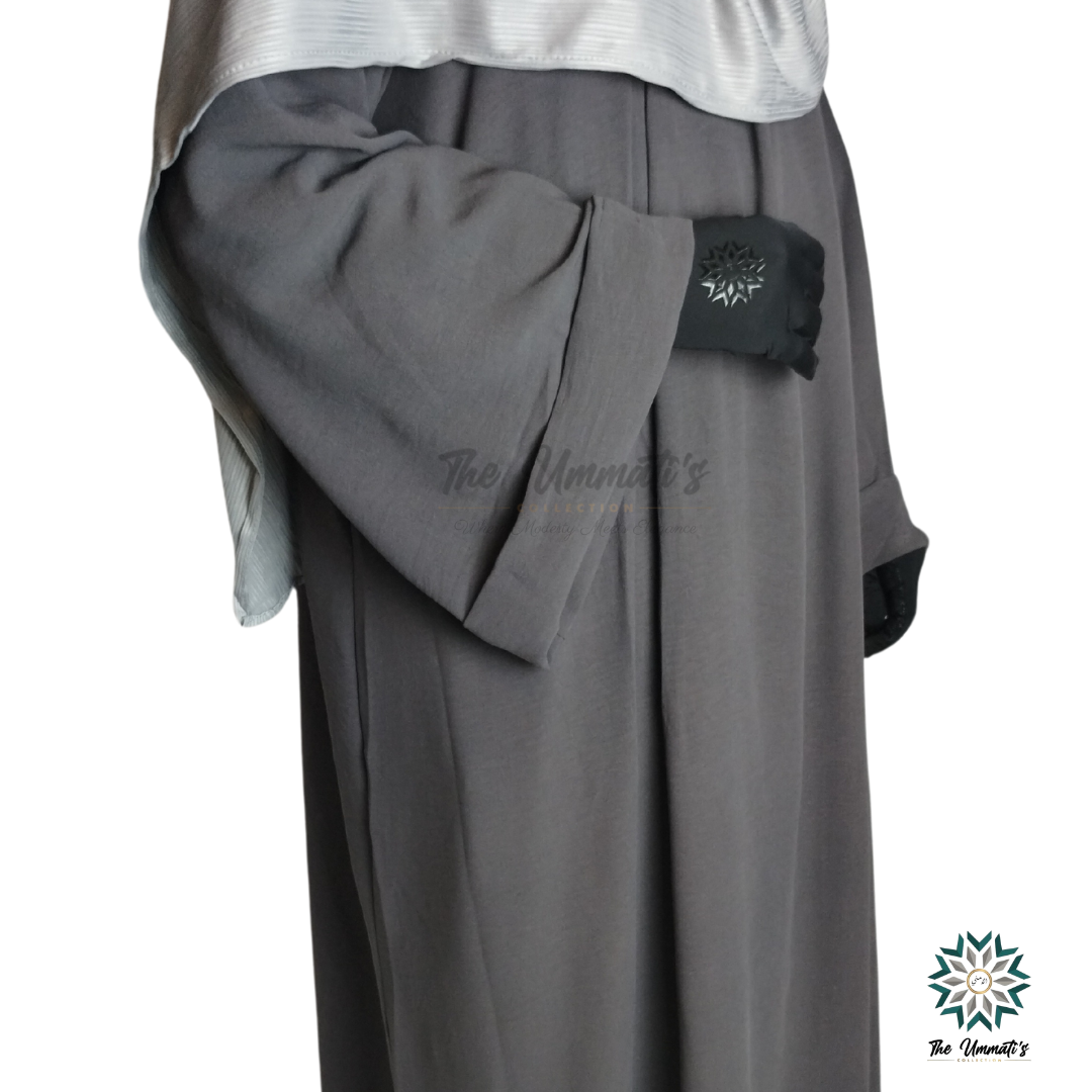 Abaya Arwah - (Dark Gray)